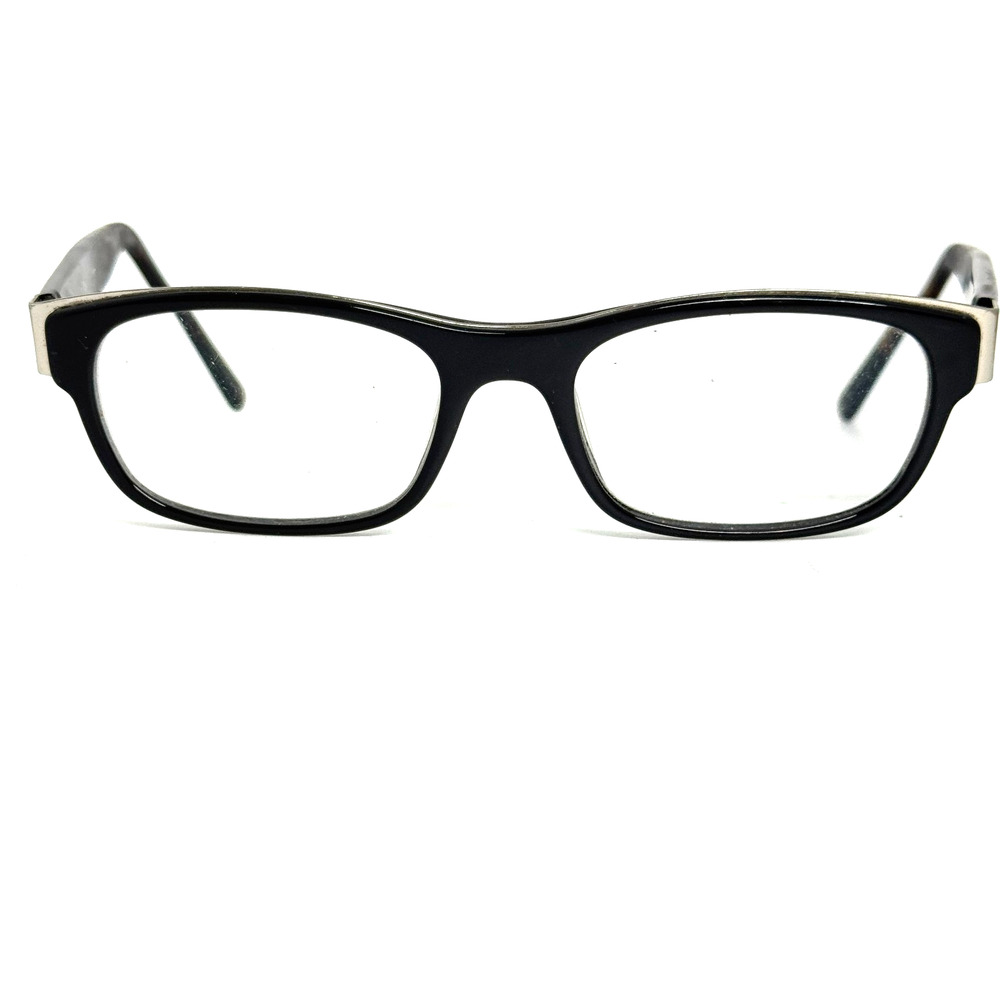 Calvin Klein Collection Eyeglasses Womens Brown Tortoise Rectangle Frame H18960